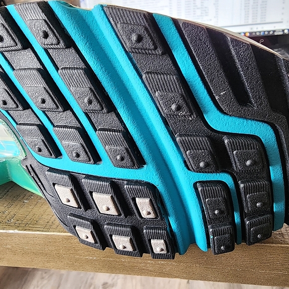 NIKE AIR MAX ELITE 2002 – Vintage NIB, running shoes, grey/blue/turq, size  10 - Picture 15 of 17